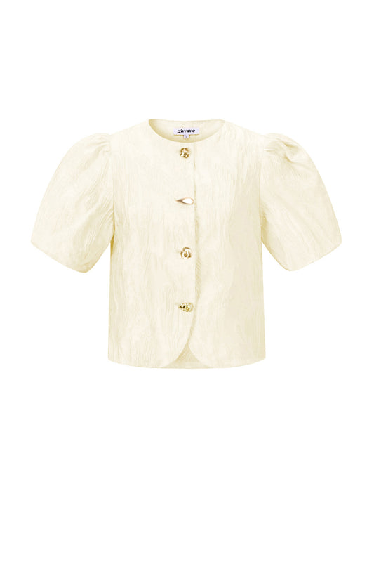 Korte Mouwen Tops Elegant Solide - Meerdere kleuren