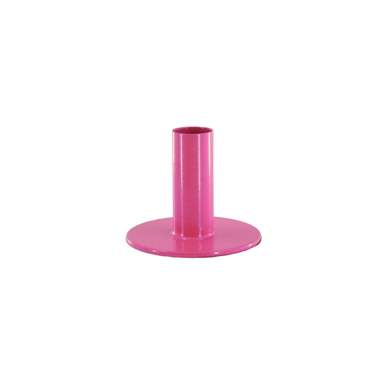 Kandelaar - Metaal - Roze