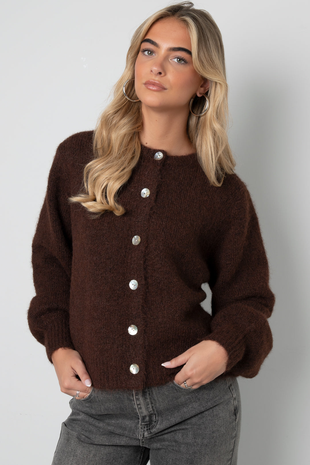 Cardigan Casual Solide - Meerdere kleuren