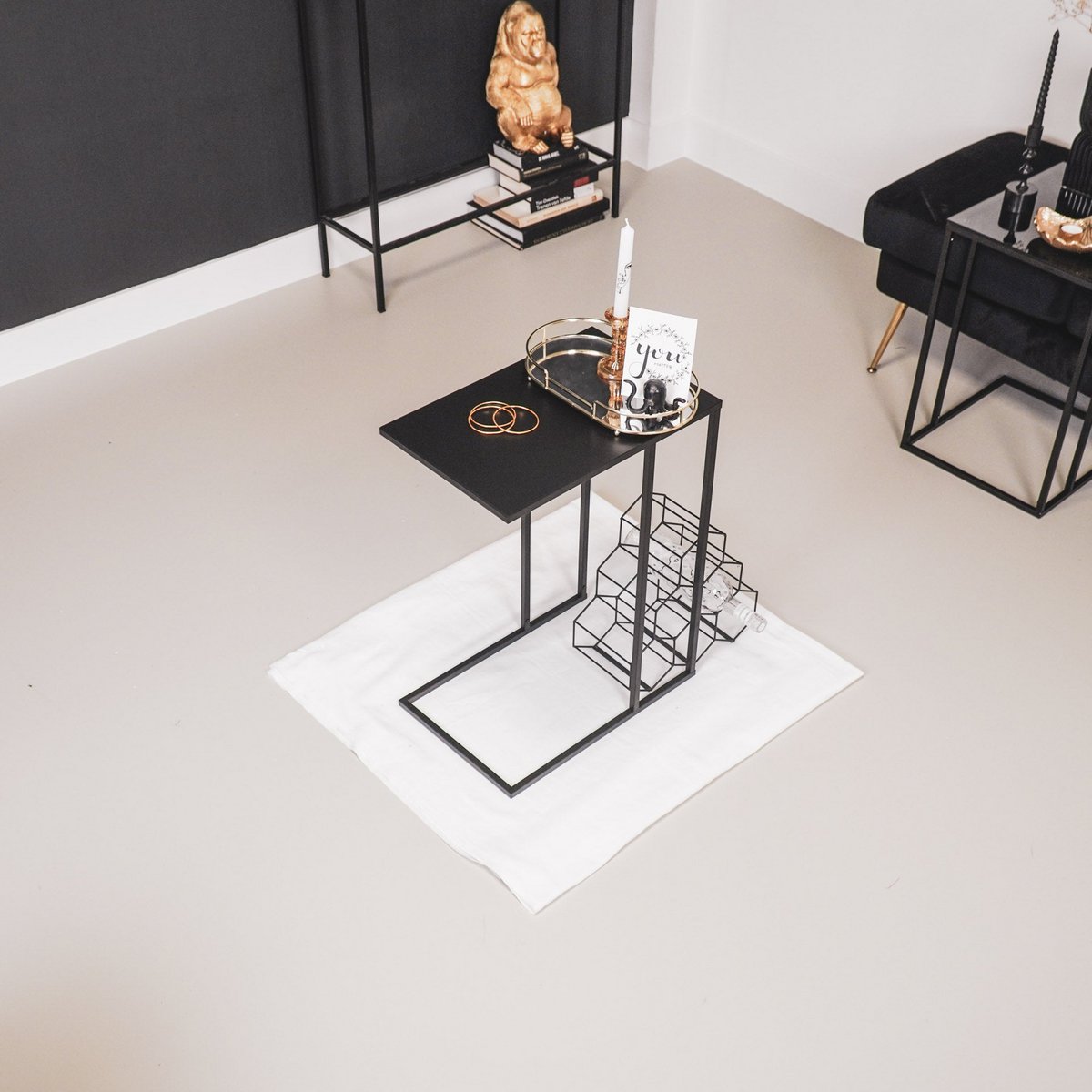 🖤 SIDEKICK – De stijlvolle bijzettafel die altijd voor je klaarstaat