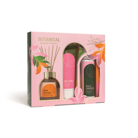 Botanicals bad giftset box diffuser