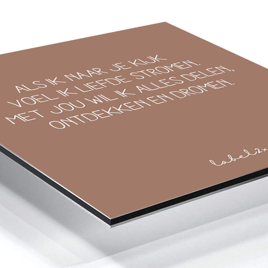 Minigift tegeltje als ik naar je kijk