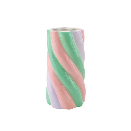 🍭 SWEET SWIRL – De L marshmallow-vaas vol vrolijkheid