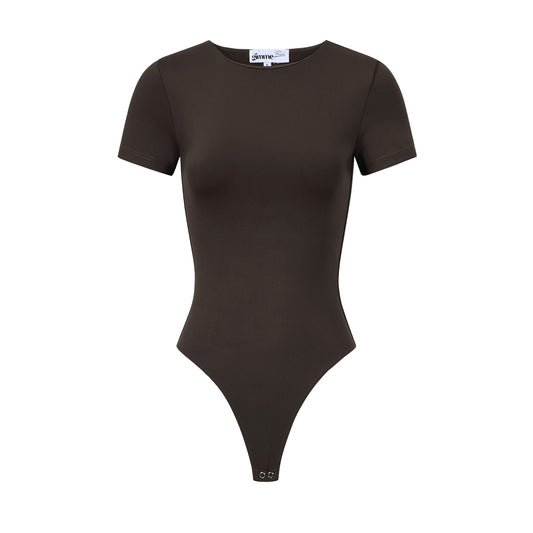 Gebreide Nylon Bodyshaper Basiskleur Eenvoudig Vormgegeven Lente/Zomer