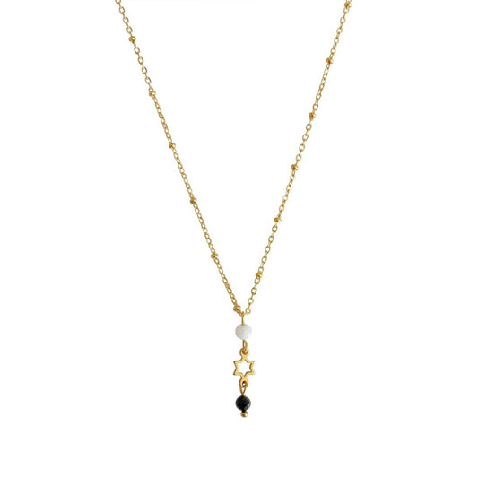 Ster Hanger Ketting - Goud