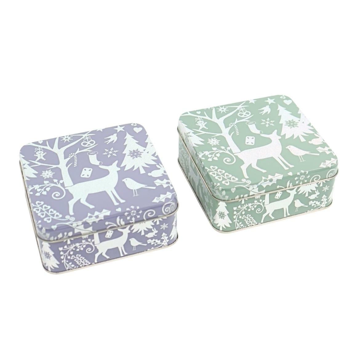 Bewaarblik kerst 12 cm