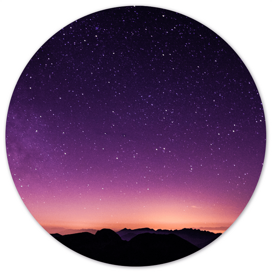 Muurcirkel night sky