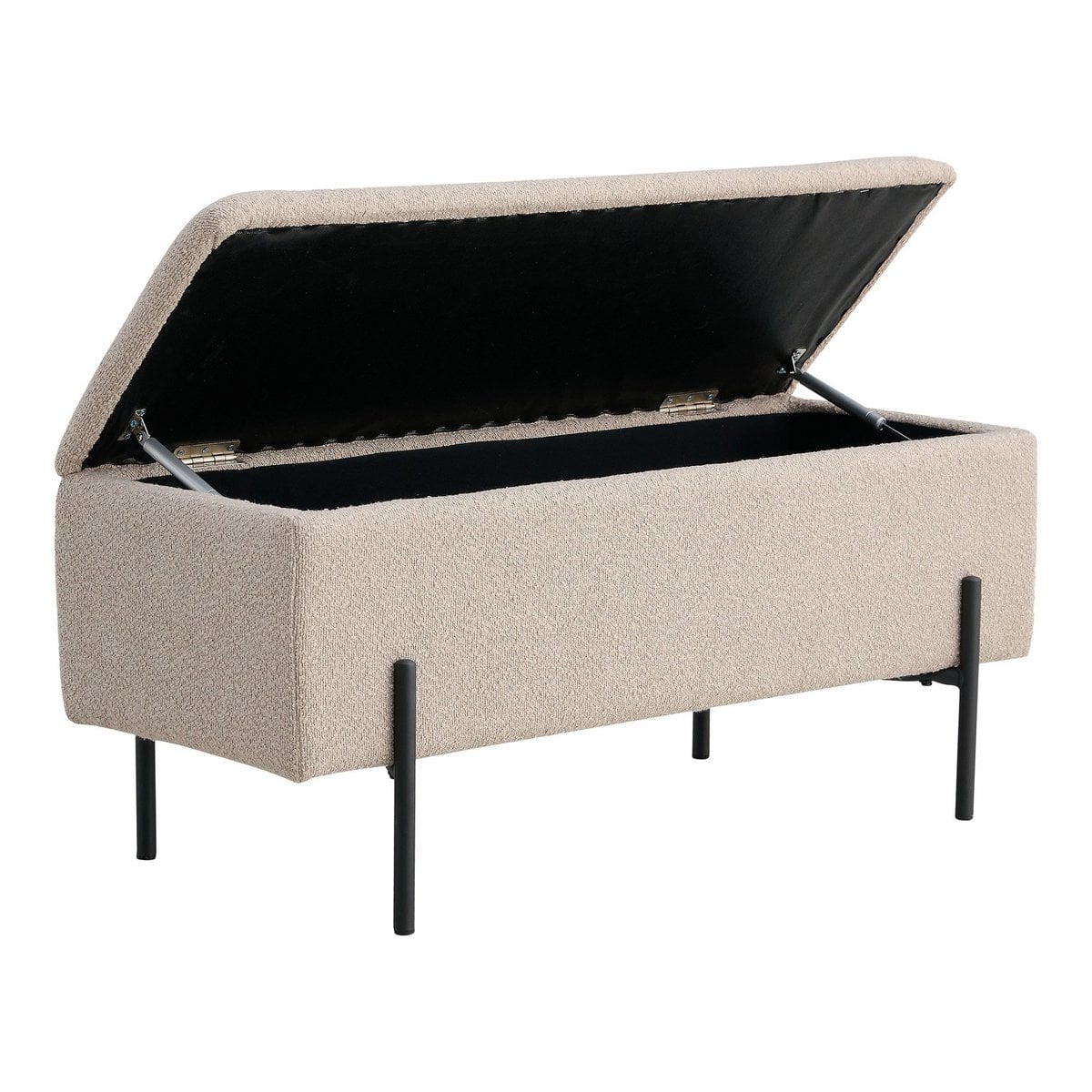 Watford Bank - Beige, Bouclé 95cm