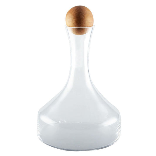 Karaf met houten pet