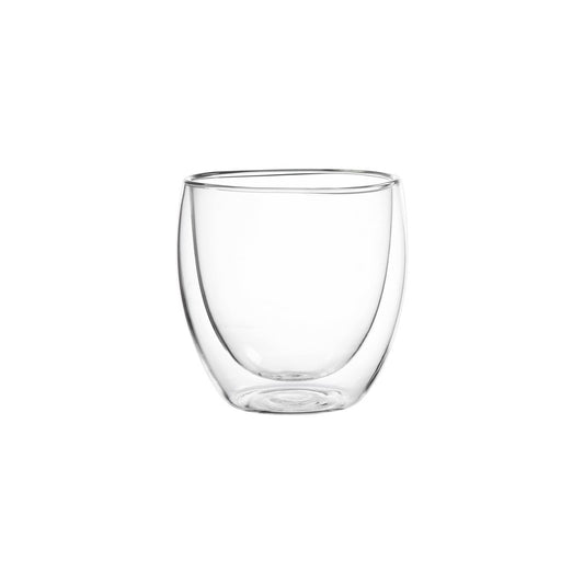 Set van 4 Expresso Cups Double Wall Glass 80ml