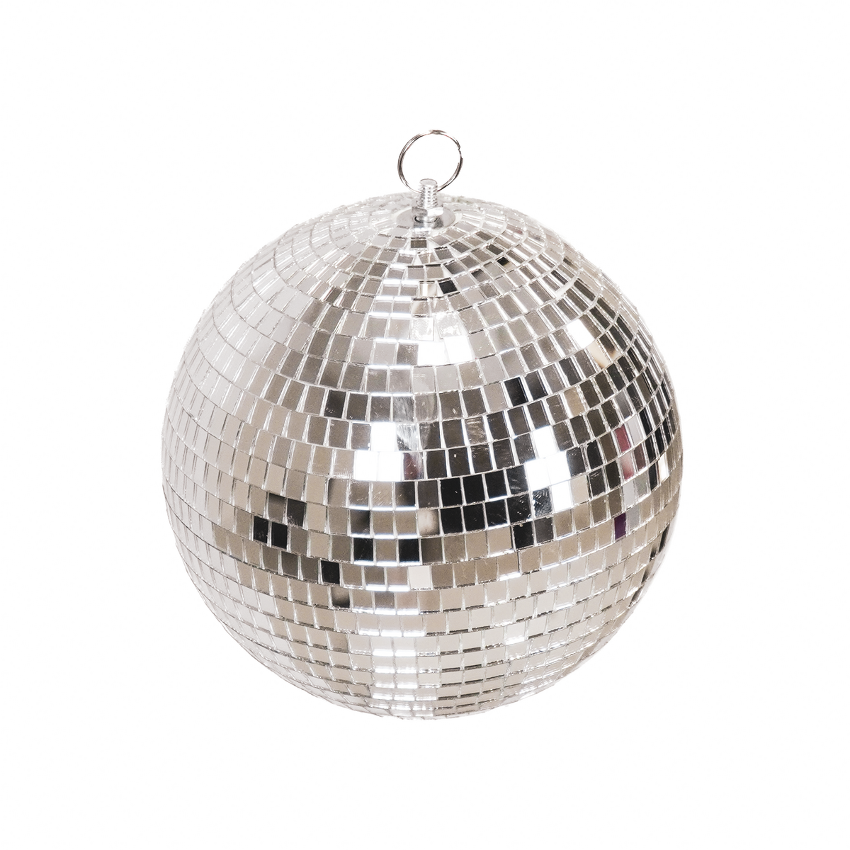 Kersthanger - Discobal - Schuim - Zilver - 25cm