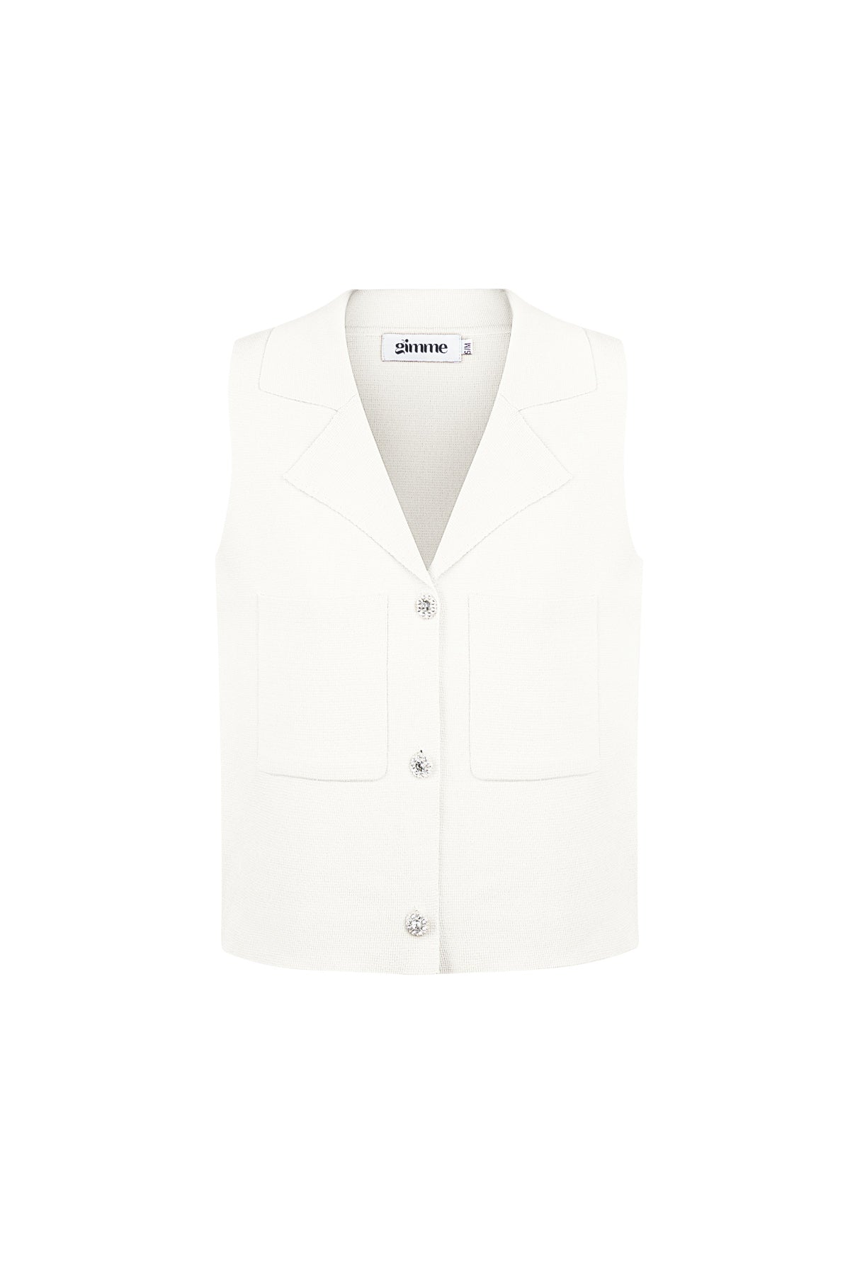 Mmouwloze top V-hals knoopvoorkant - Meerdere kleuren