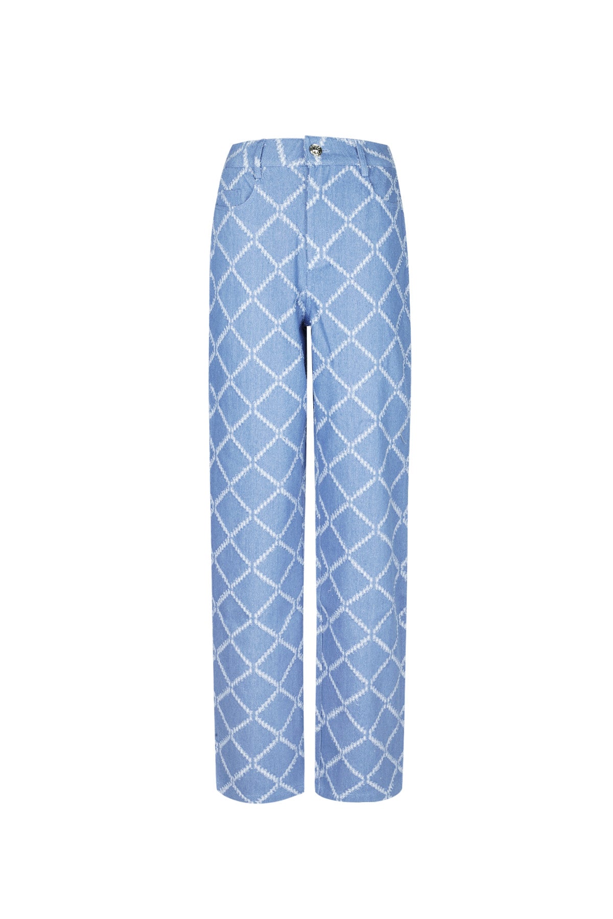 Rechte Broek Plaid Casual - Meerdere kleuren