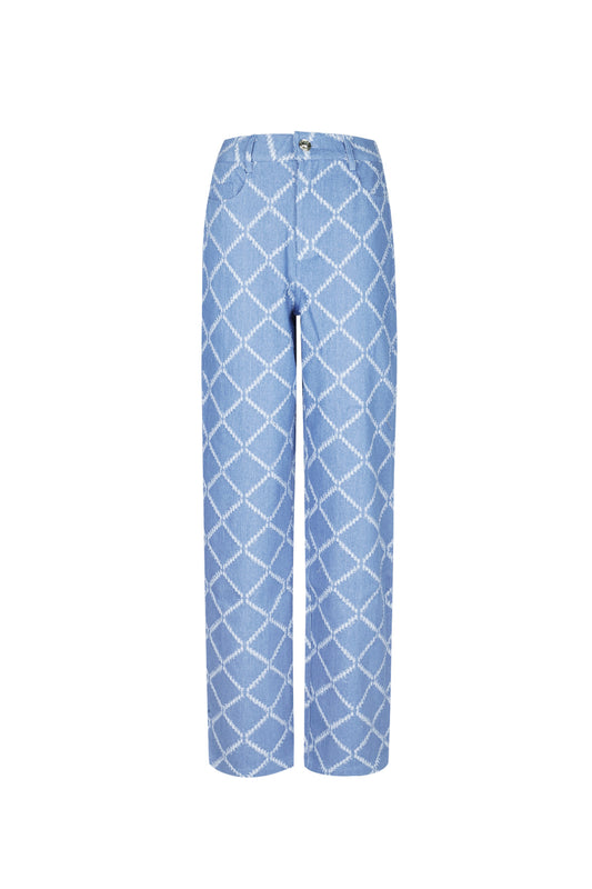 Rechte Broek Plaid Casual - Meerdere kleuren