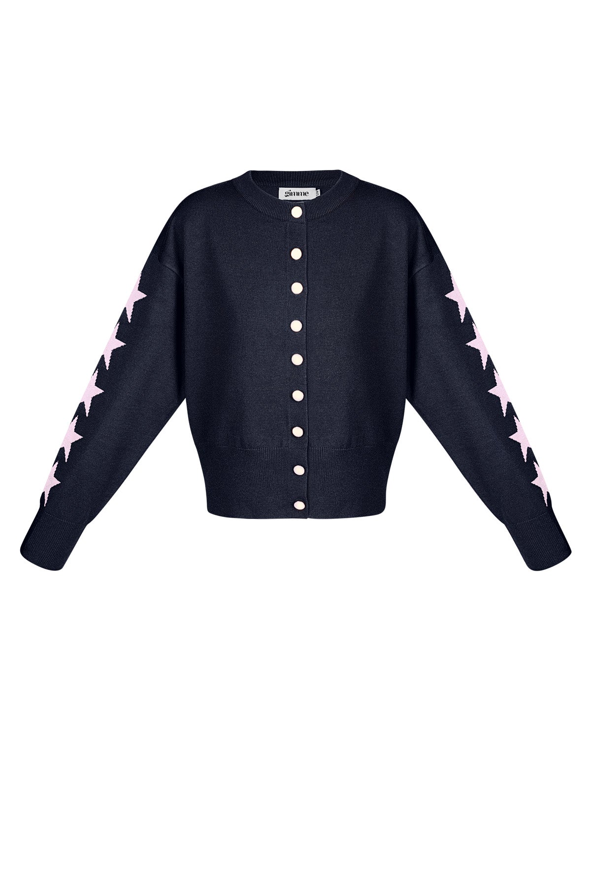 Viscose Gebreide Cardigan Sterrenpatroon - Meerdere kleuren