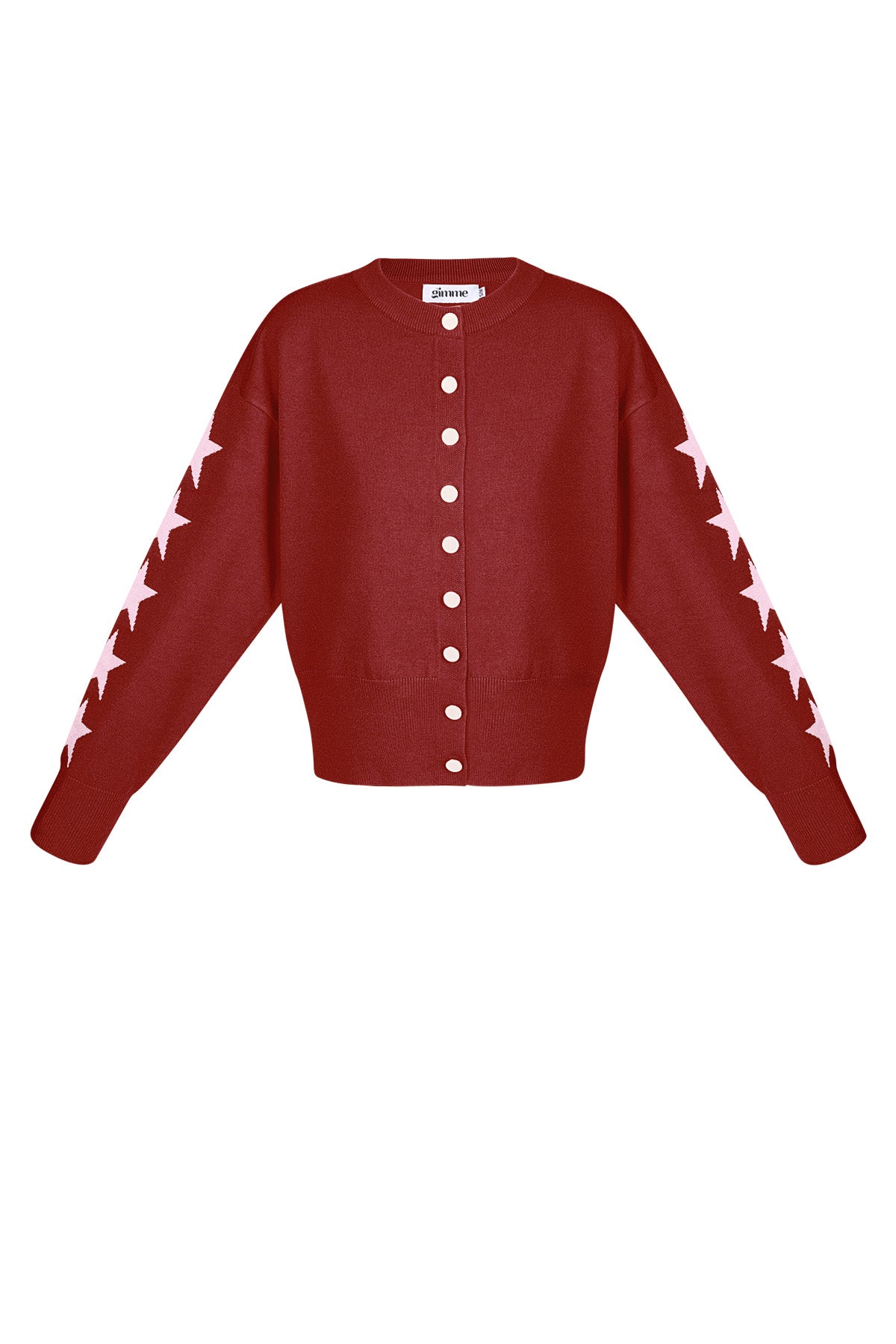 Viscose Gebreide Cardigan Sterrenpatroon - Meerdere kleuren