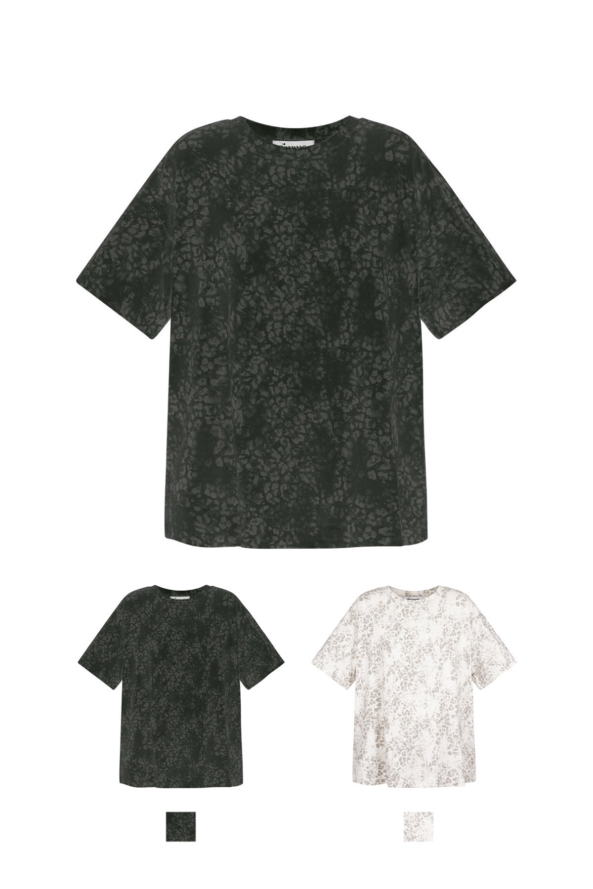 T-shirt Oversized Luipaardprint - Meerdere kleuren