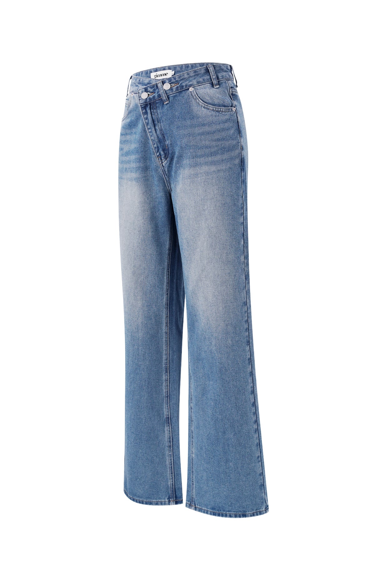 Rechte Jeans Casual Solide Kleur - Meerdere kleuren