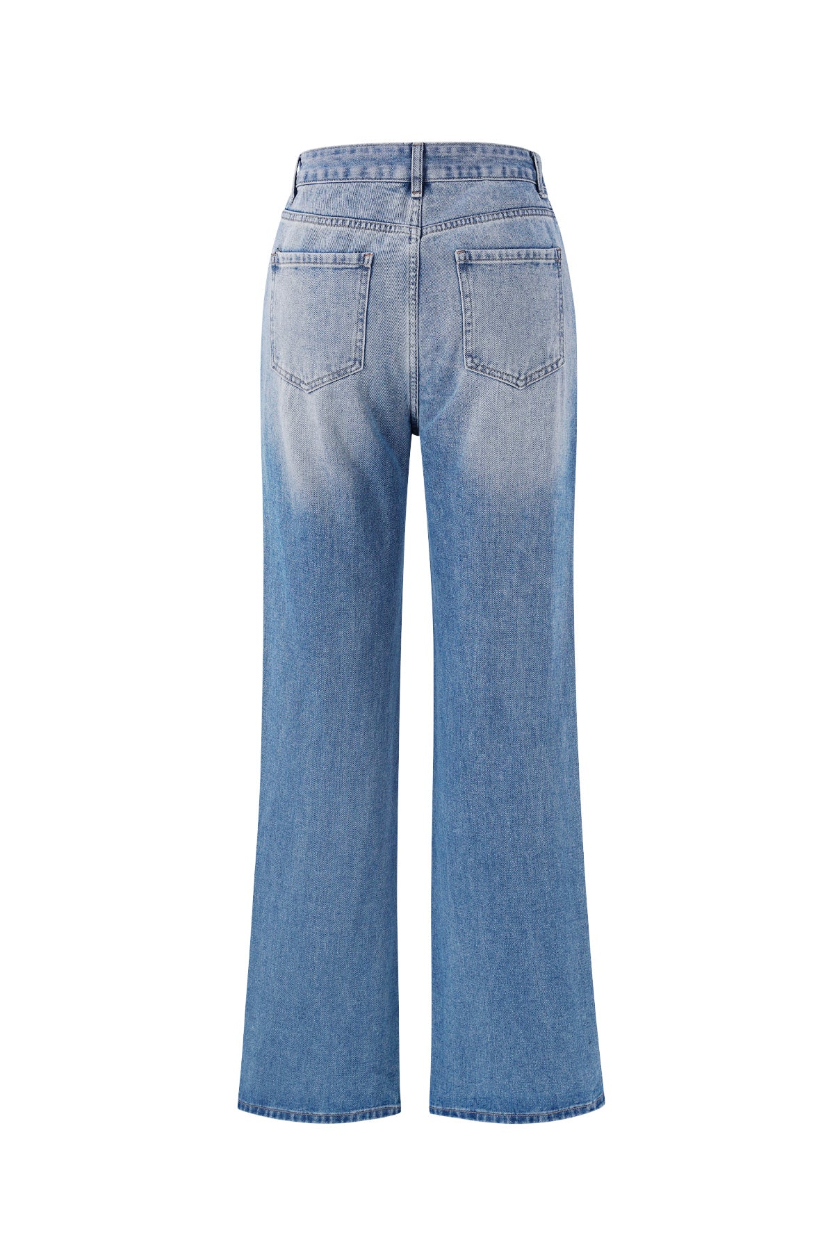 Rechte Jeans Casual Solide Kleur - Meerdere kleuren
