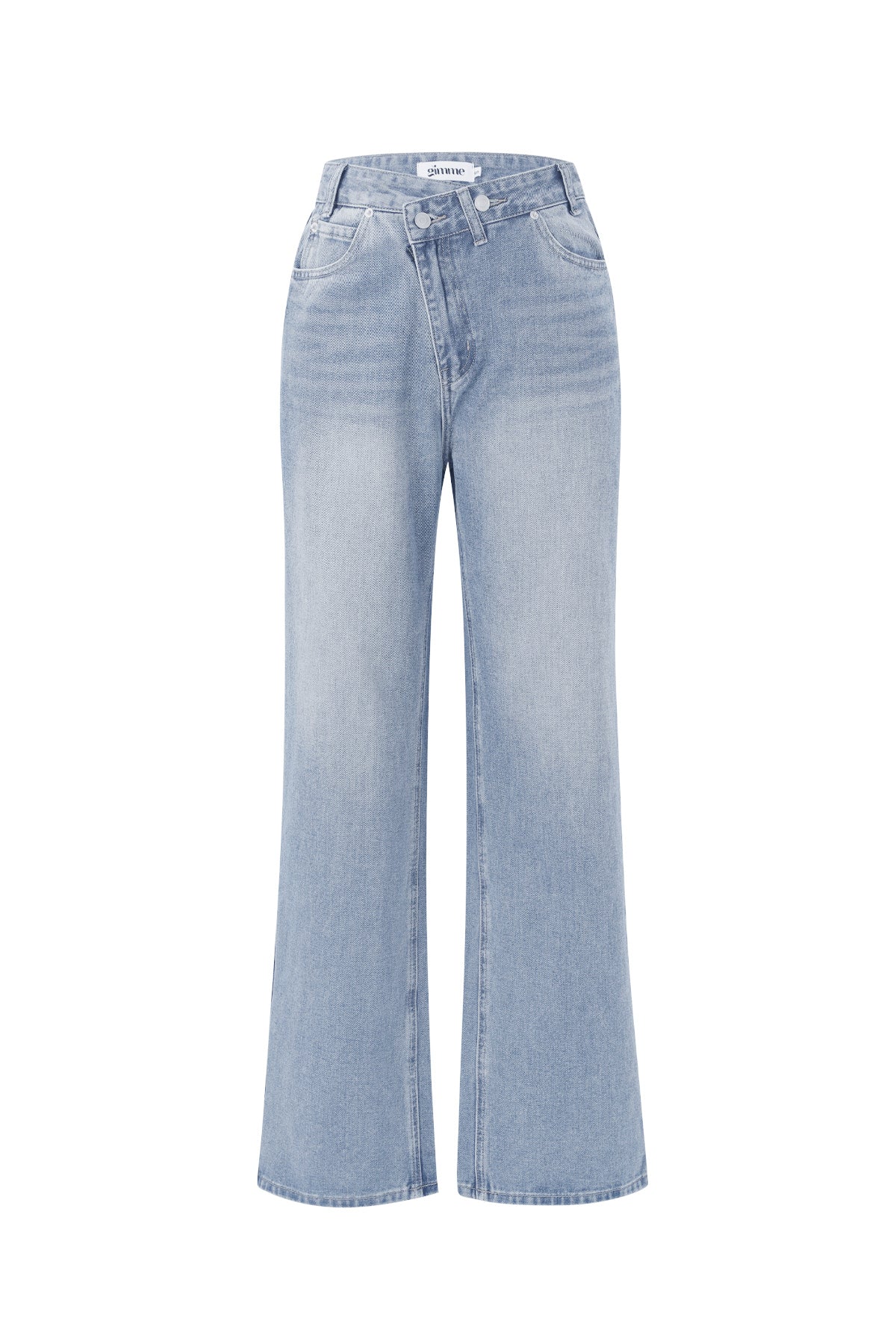 Rechte Jeans Casual Solide Kleur - Meerdere kleuren