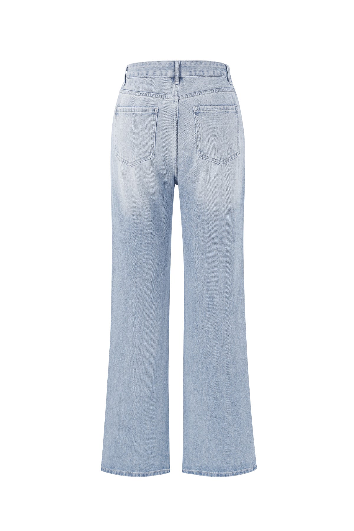 Rechte Jeans Casual Solide Kleur - Meerdere kleuren