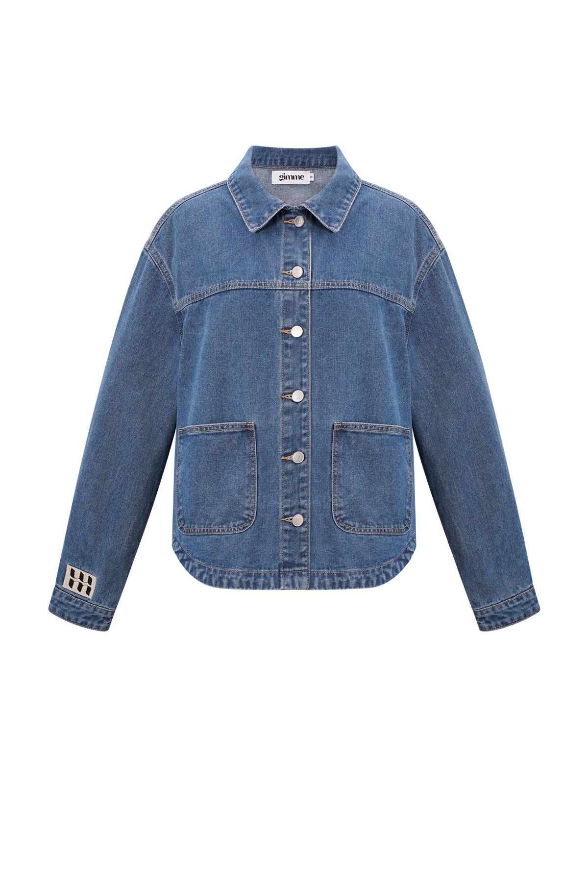 Denim Vrouwen Jas Classic Fit