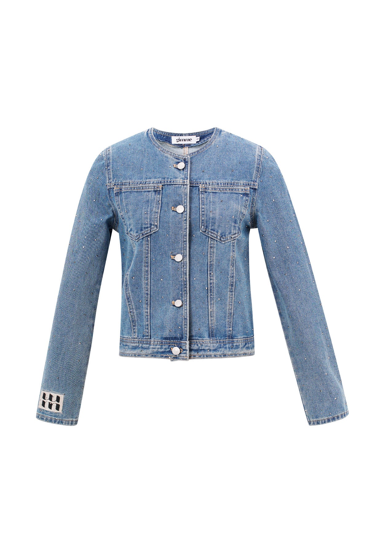 Denim Korte Jas Classic Fit