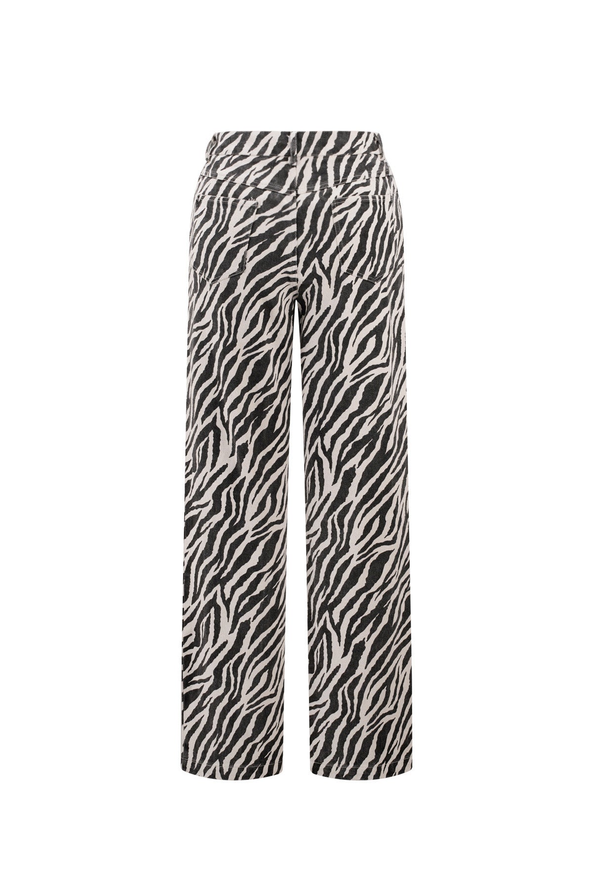 Rechte Broek Casual Zebra Strepen