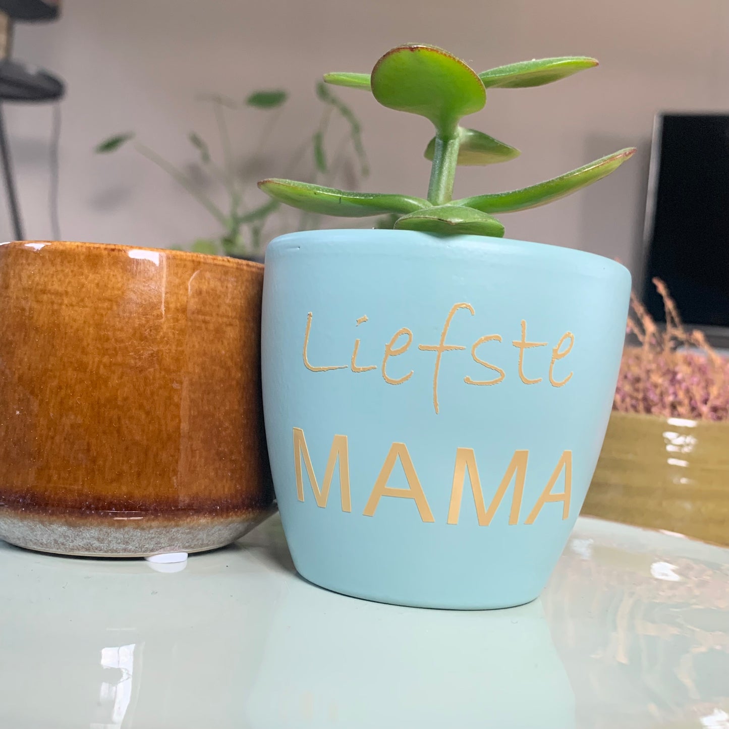 Bloempot tekst