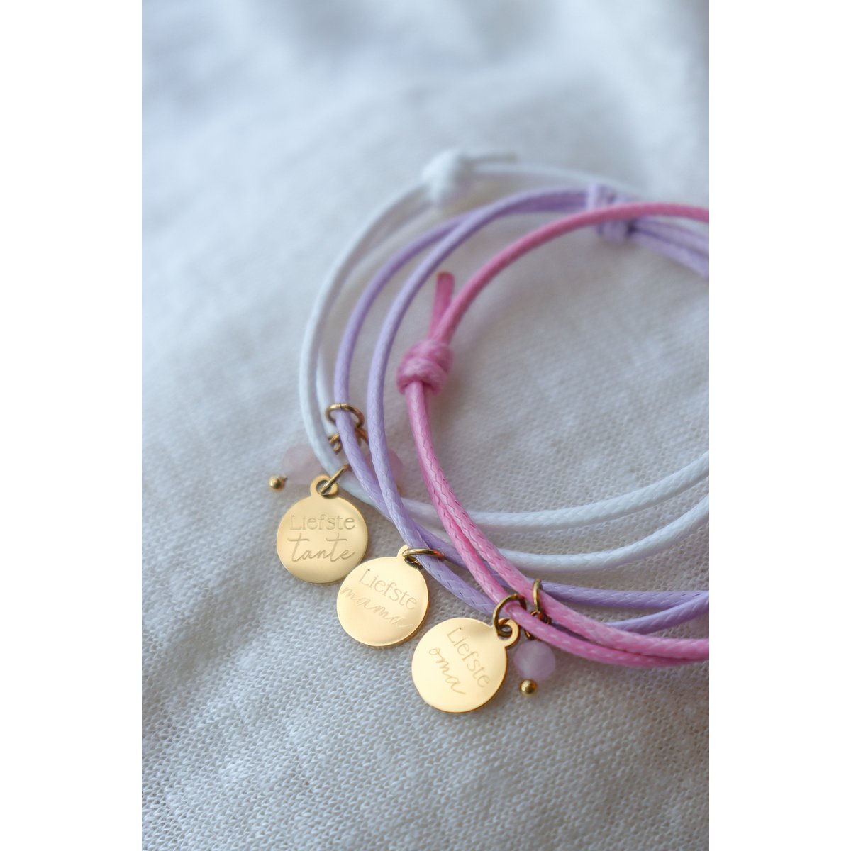 Liefste Tante Armbandje - Kies Kleur - Goud