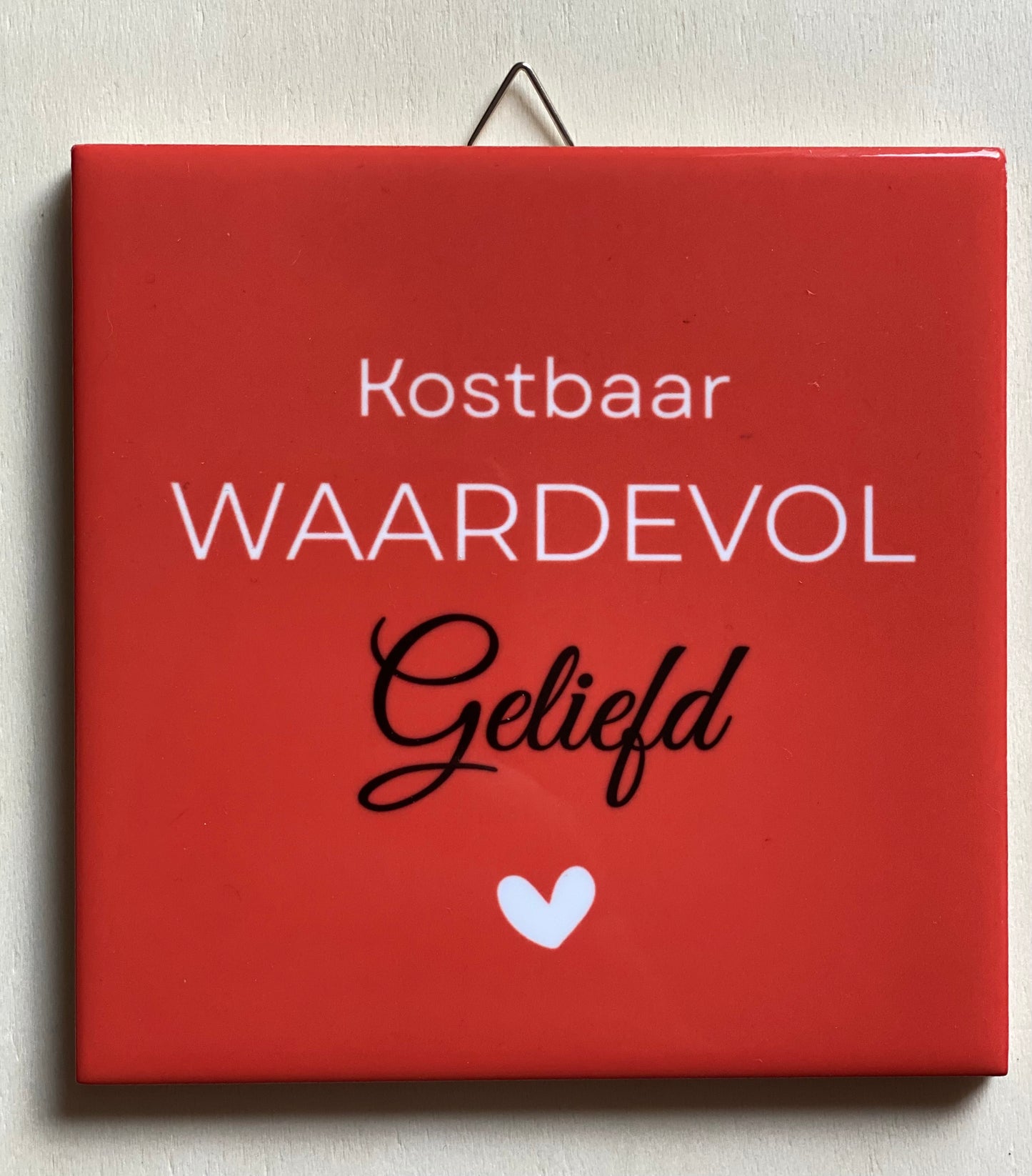 💛 Handgemaakte tegeltjes – woorden die raken