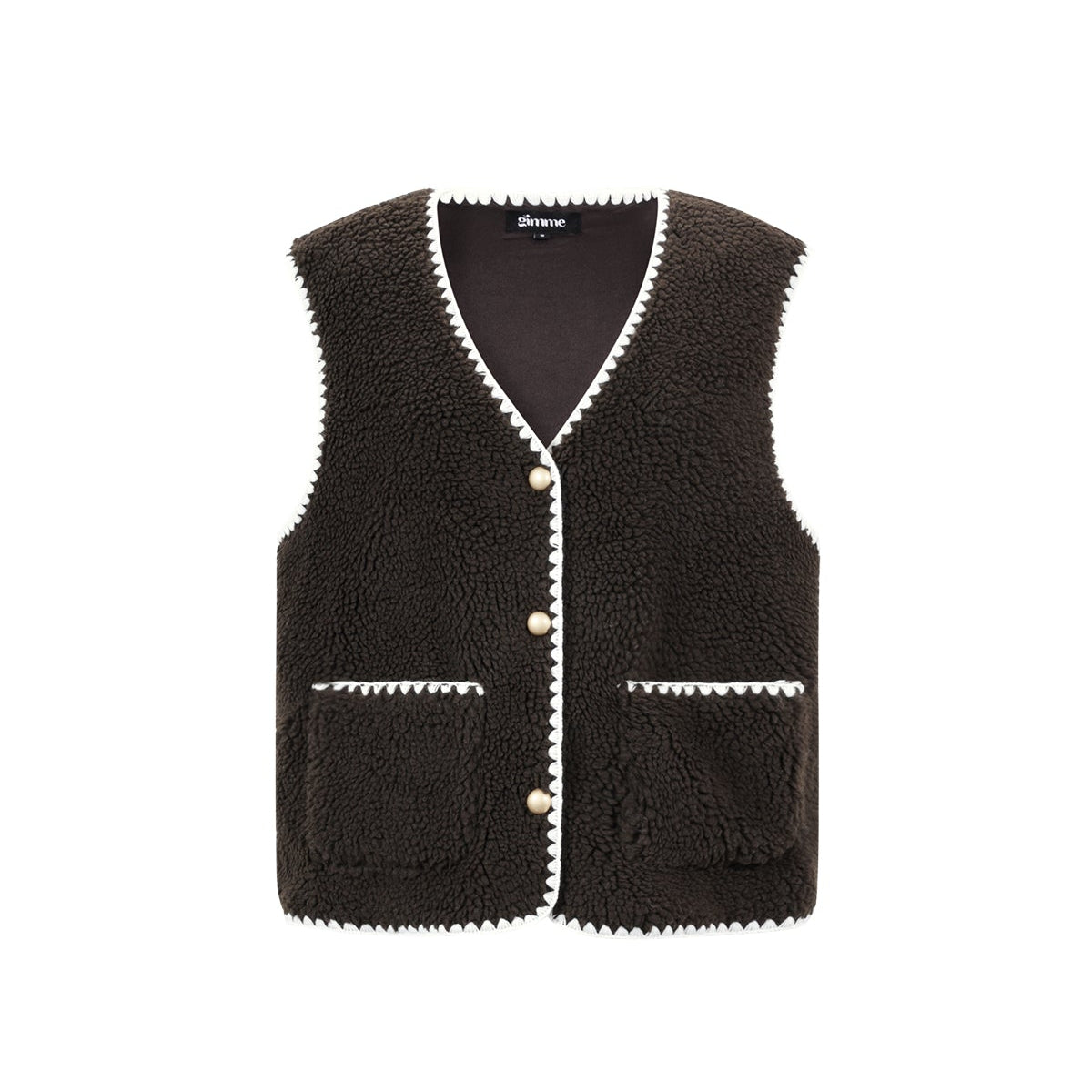 Woven Polyester Fiber Vrouwen Vesten Casual Herfst/Winter Color Clash