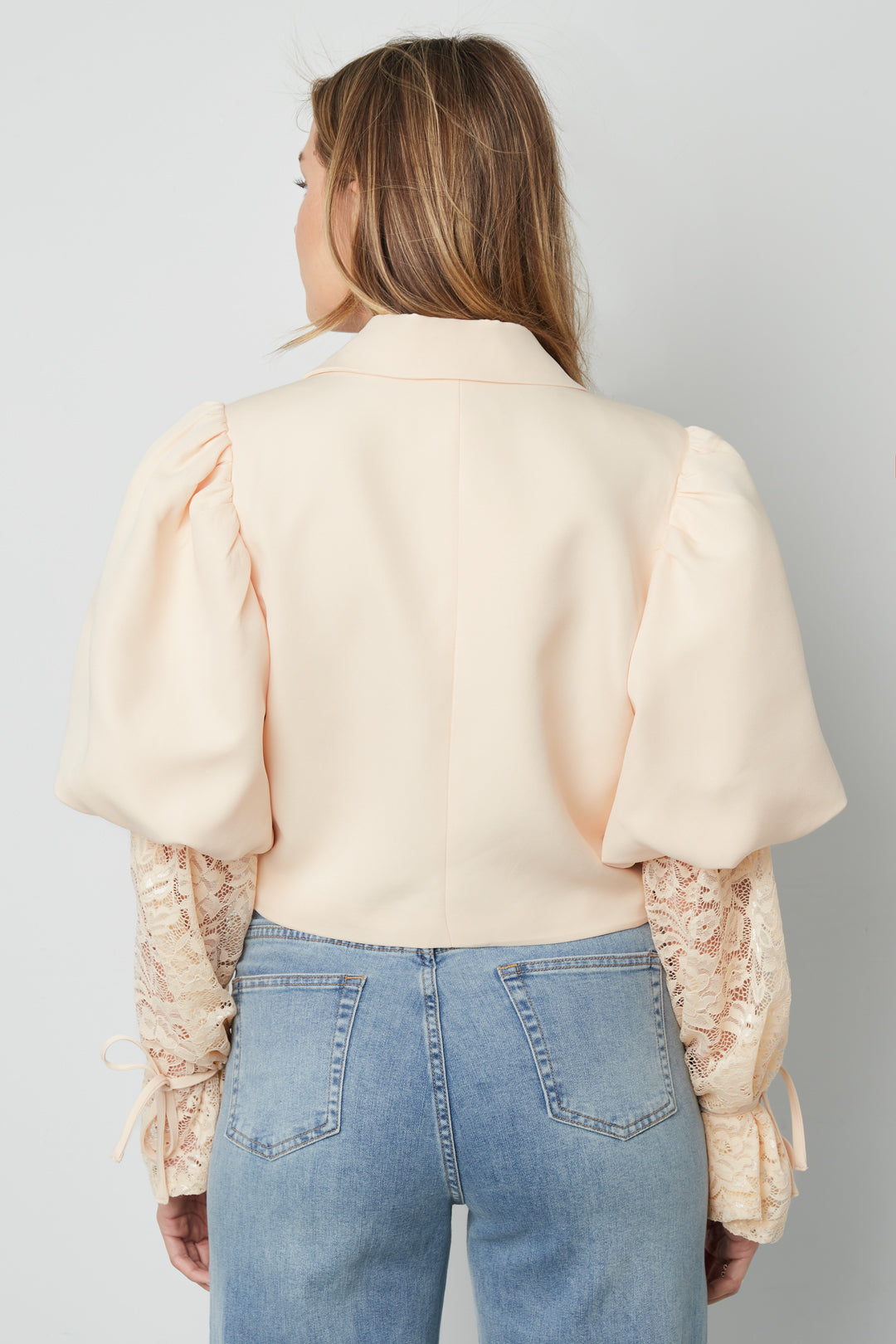 Katoenmix Vrouwen Jas Pofmouw - Meerdere kleuren