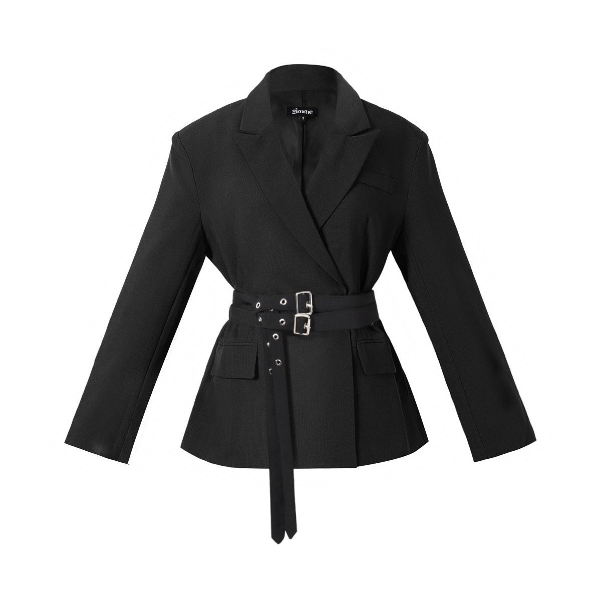 Woven Polyester Fiber Vrouwen Suit Set Elegant Solid Color Fall/Winter