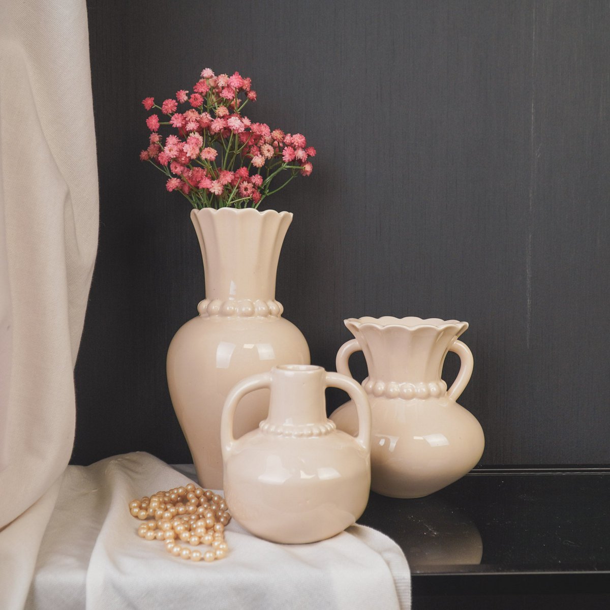 🤍 SAND PEARL – Subtiele charme