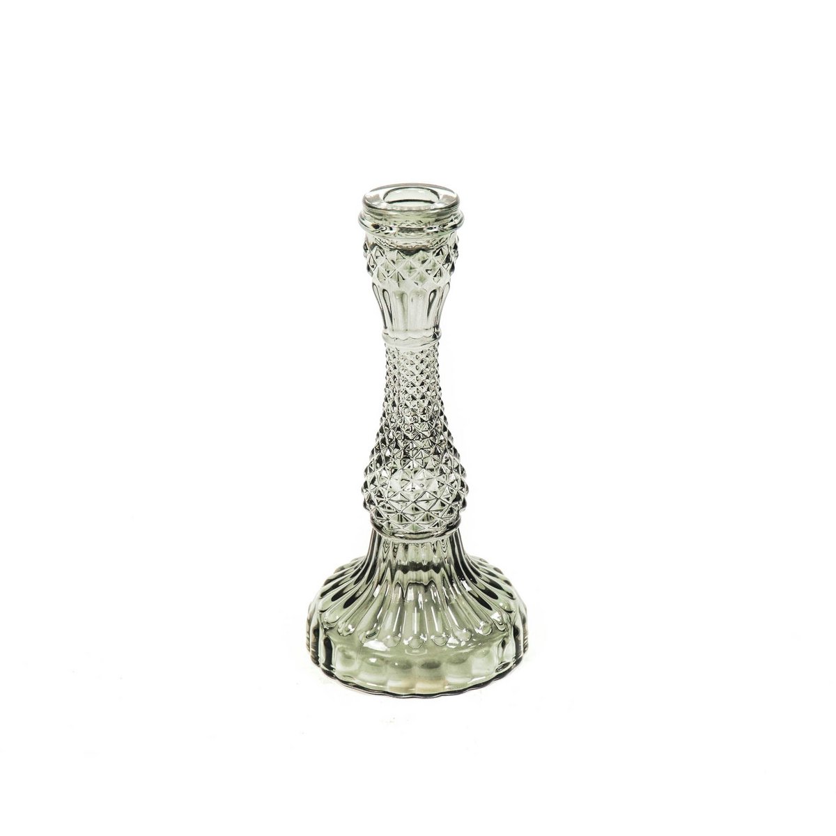 Kaarshouder - Glas - Smokey