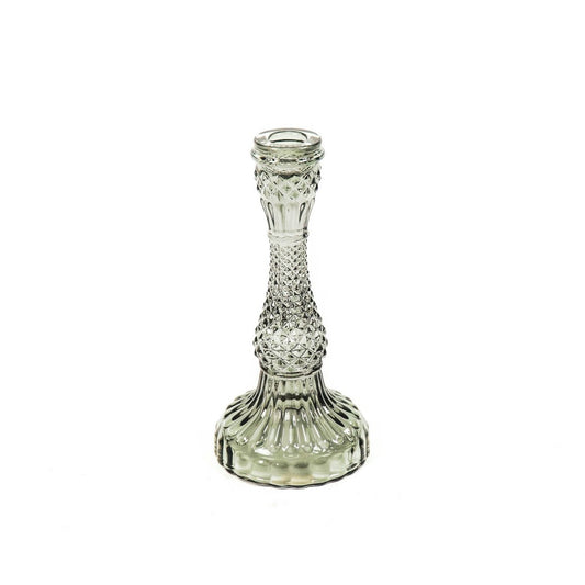 Kaarshouder - Glas - Smokey