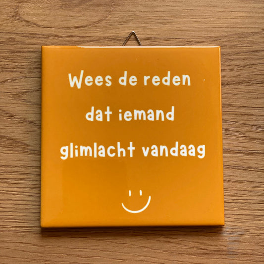 💛 Handgemaakte tegeltjes – woorden die raken