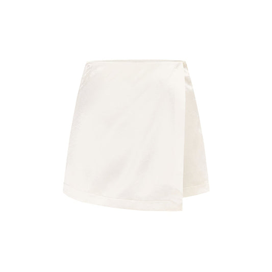 Geweven Polyestervezel Vrouwen Pantskirt Casual Eenvoudige Kleur Herfst/Winter