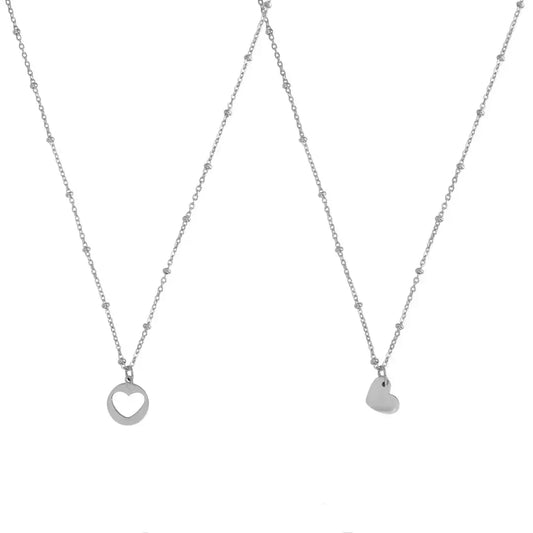 Vriendschap Ketting + Ketting – Zilver