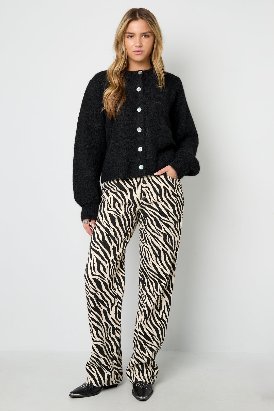 Cardigan Casual Solide - Meerdere kleuren