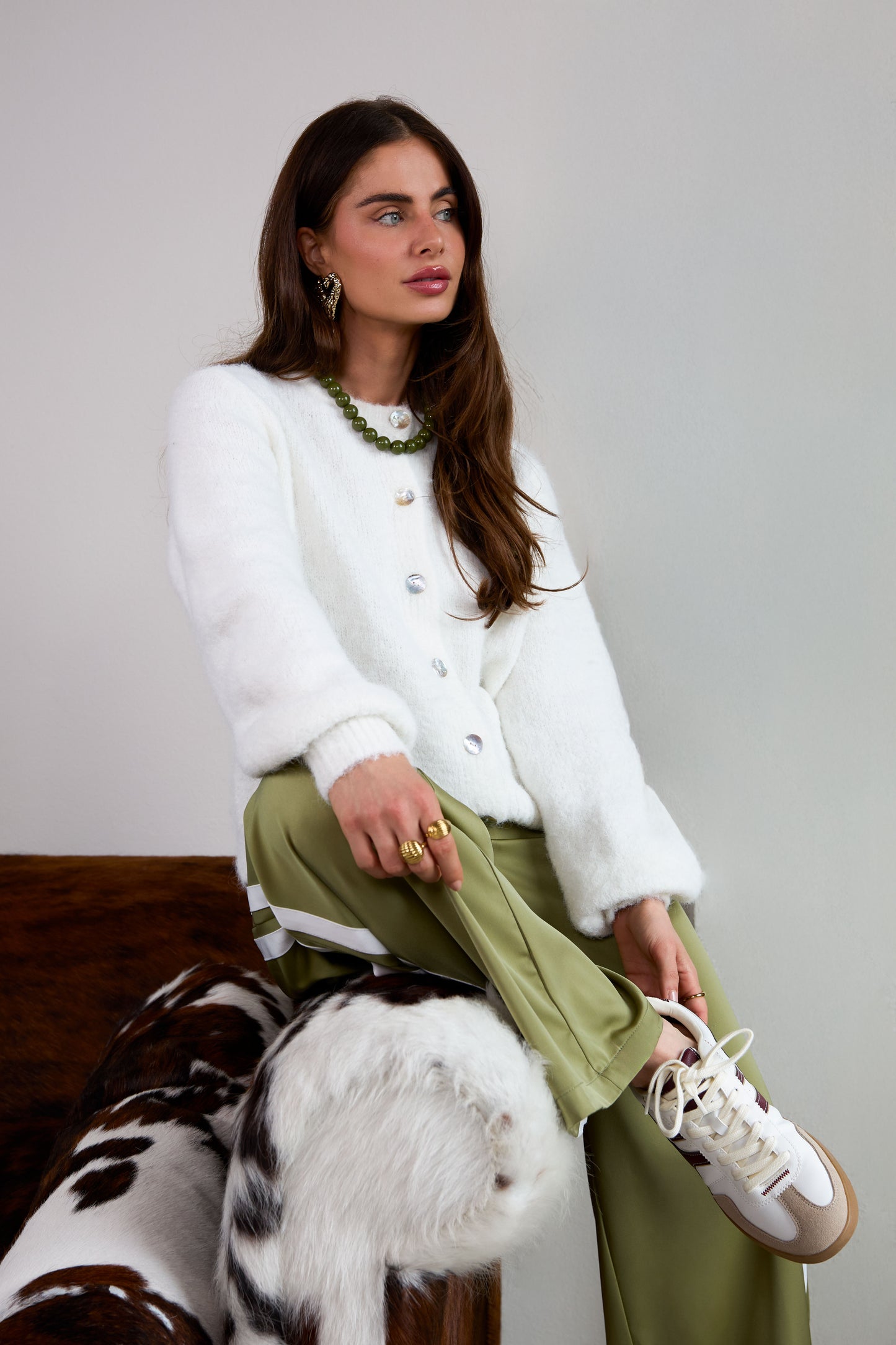 Cardigan Casual Solide - Meerdere kleuren