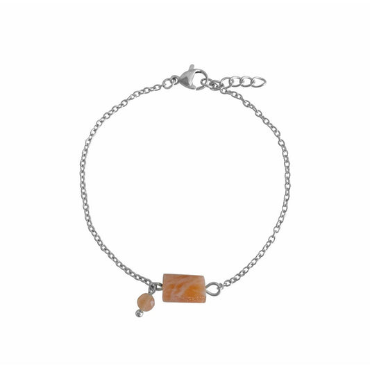 Zonnesteen Armband - Zilver