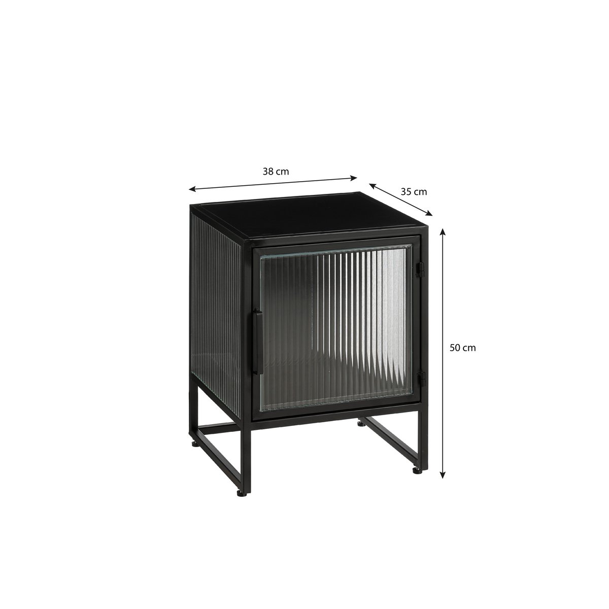 Metalen opbergkast - L38 x B35 x H50 cm