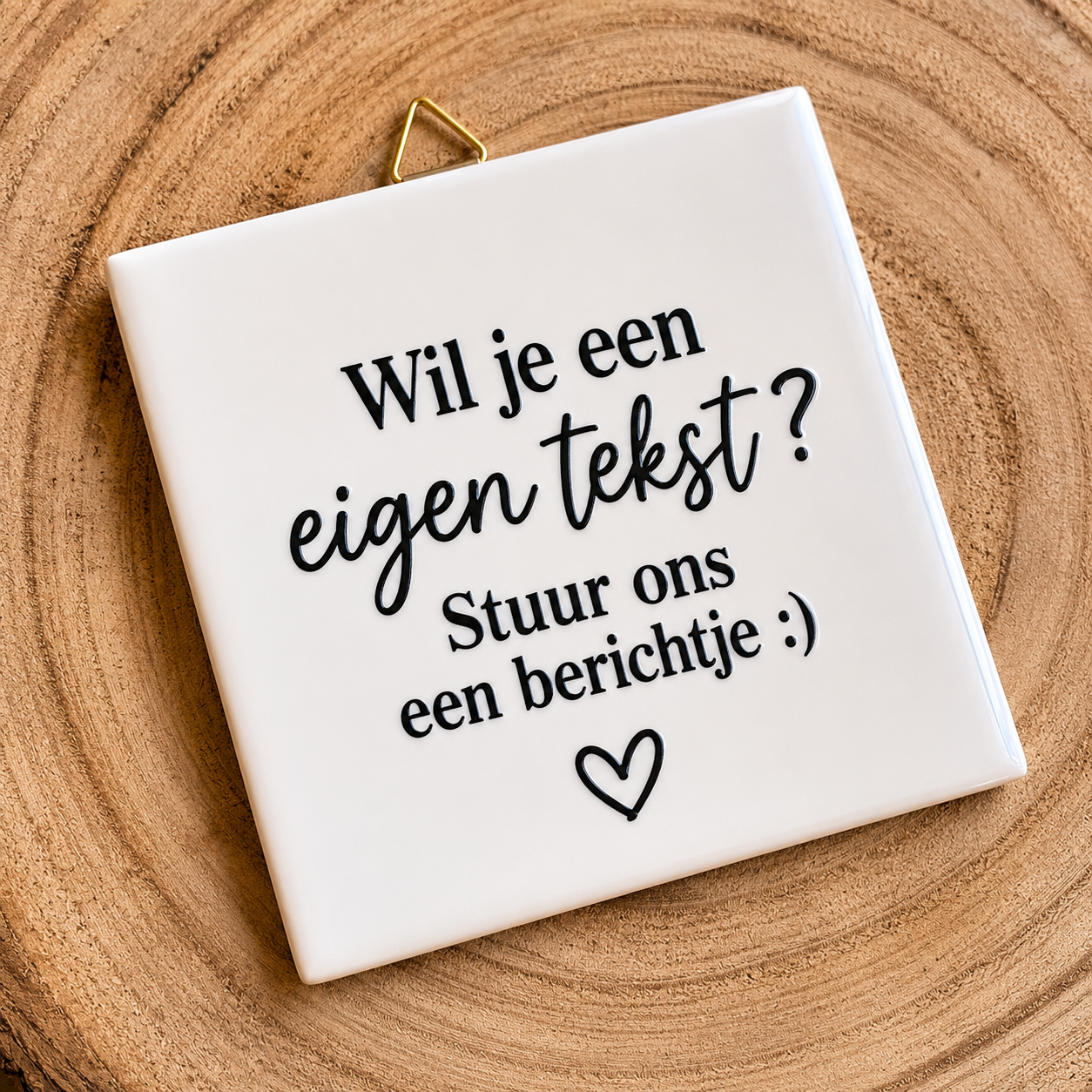 Handgemaakte tegel – uniek met betekenis