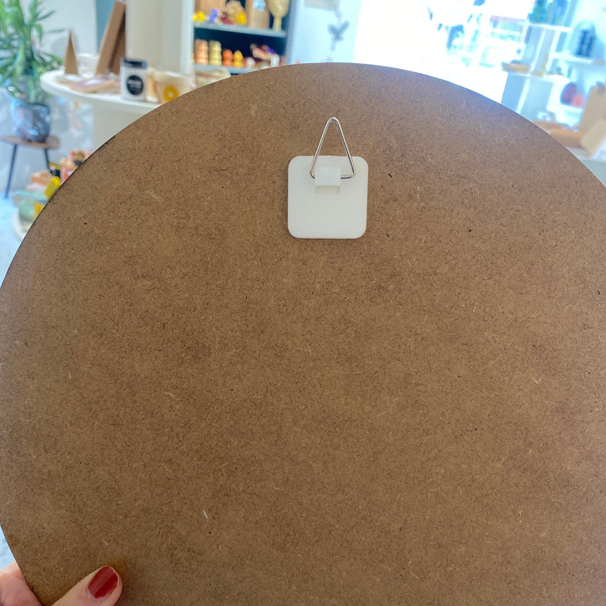 Persoonlijke fotogravure op hout – 30 cm 🤎