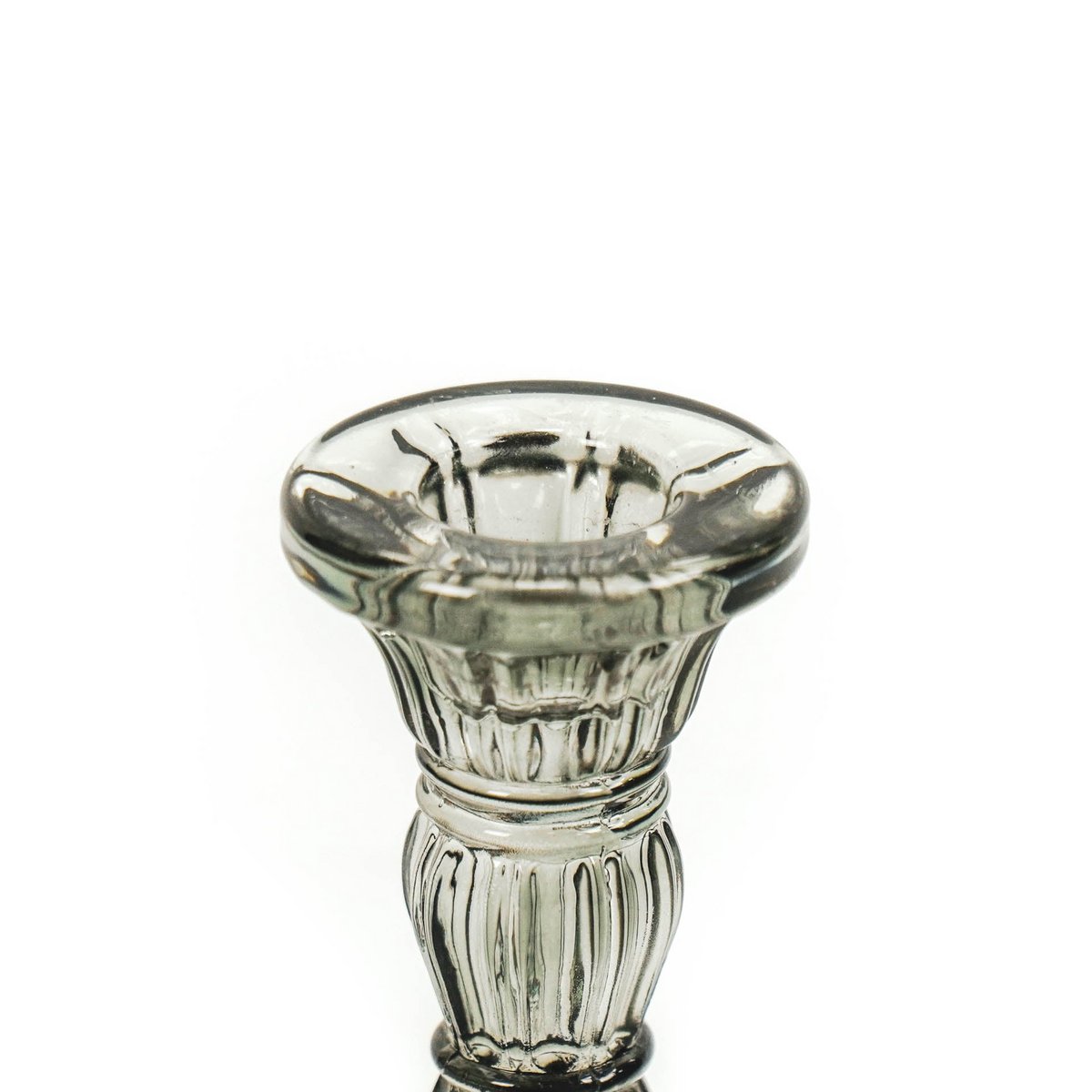 Kaarshouder - Glas - Smokey