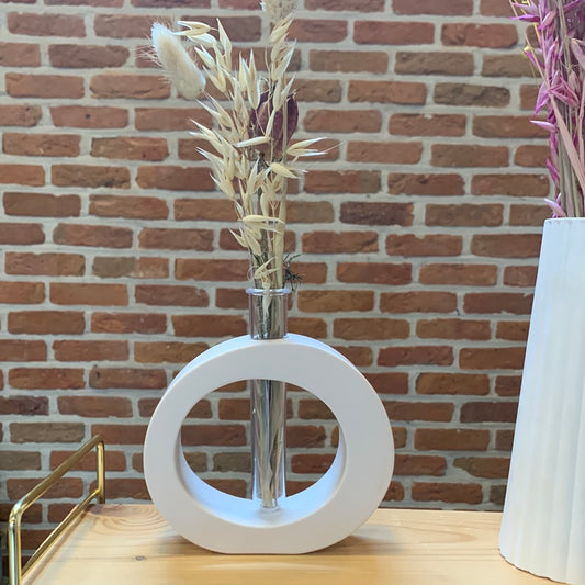 🌸 Staander met Vaasje – Handgemaakt