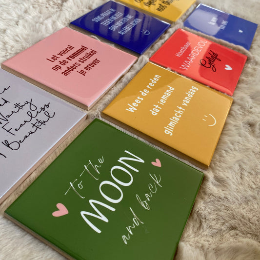 Handgemaakte tegel – uniek met betekenis