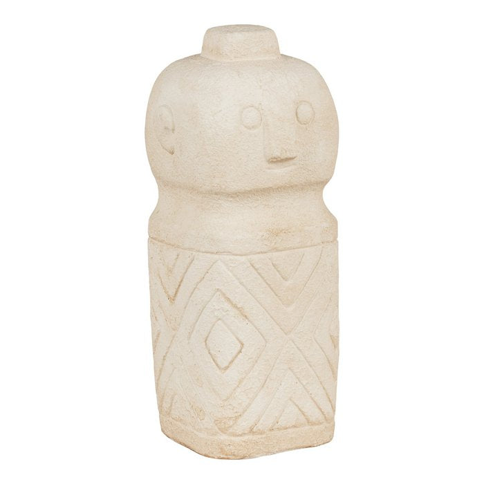 Decoratieve Beeldjes – Cement, Beige (2 opties)